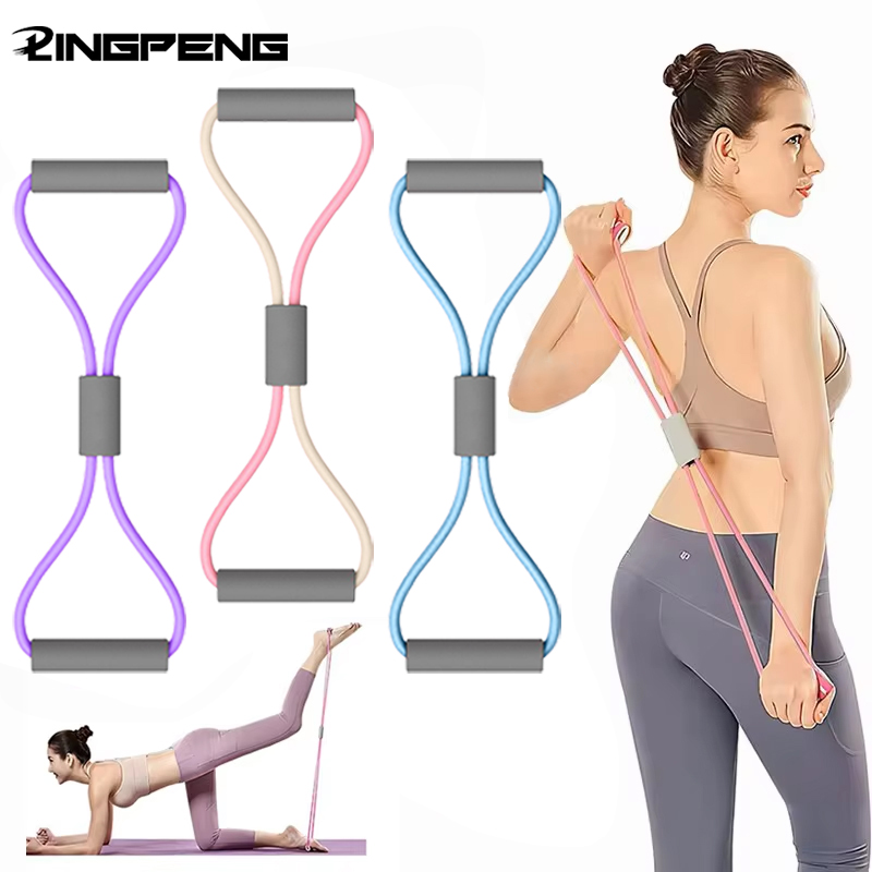 Yoga Fitness Resistance Band - 1 قطعة الصالة الرياضية المنزل شريط
