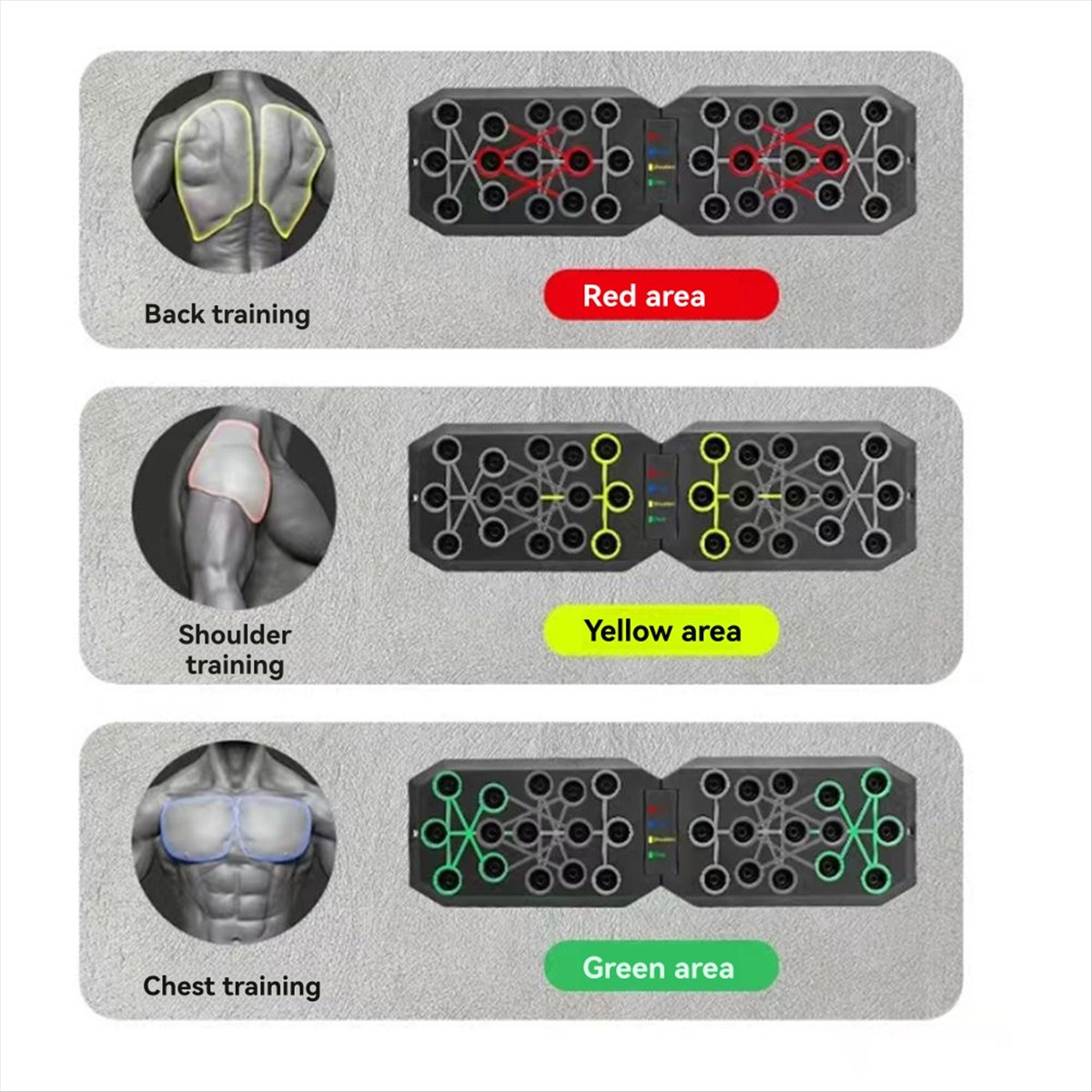 Push Up Board - وصل حديثًا: مجموعة ألواح تمارين الضغط