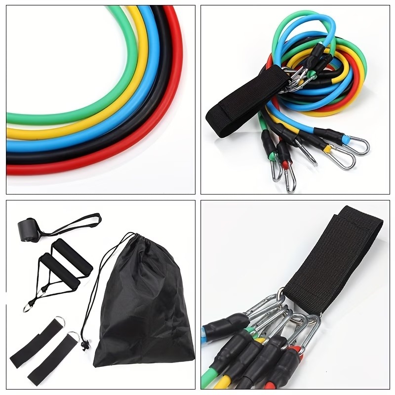 مجموعة أربطة مقاومة مع مثبت لل - مراجعة Yoga Fitness Resistance Band وسعره