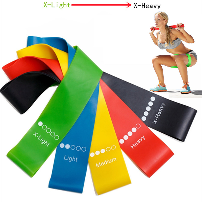 أشرطة مقاومة مرنة من مادة TPE، - مراجعة Yoga Fitness Resistance Band وسعره