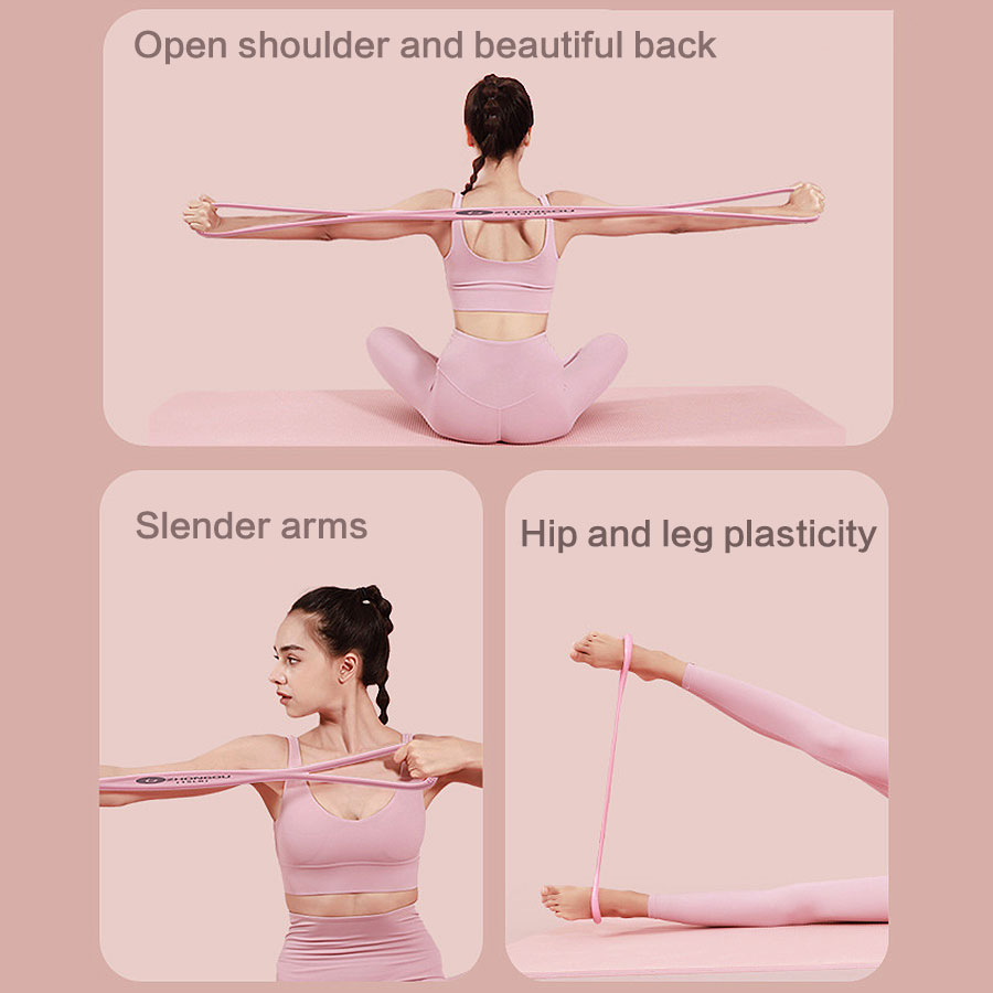 قطعة واحدة من أربطة المقاومة،  - مراجعة Yoga Fitness Resistance Band وسعره