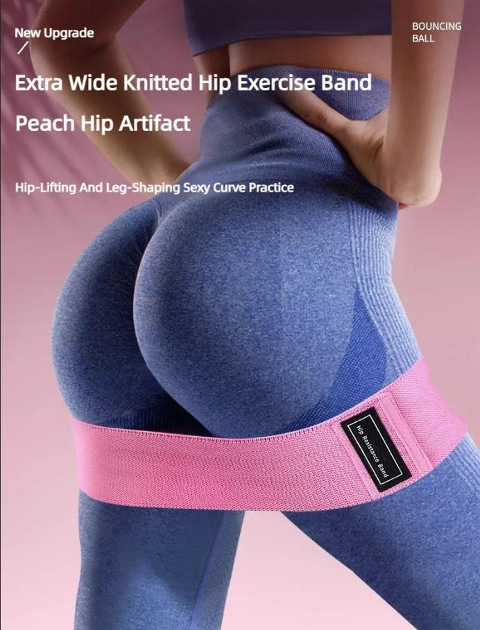 3 قطع من أربطة مقاومة قماشية ل - مراجعة Yoga Fitness Resistance Band وسعره